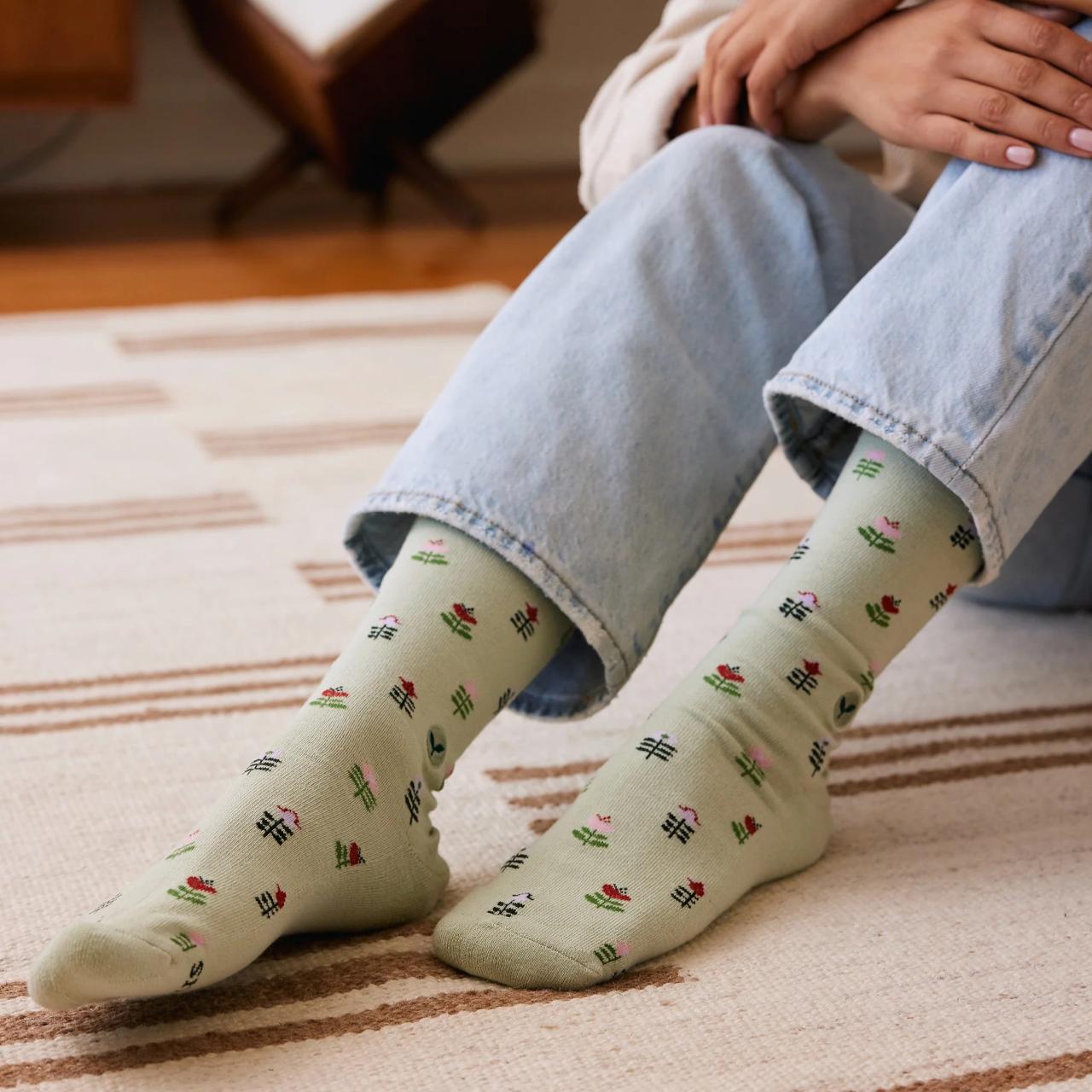 Socks that plant trees